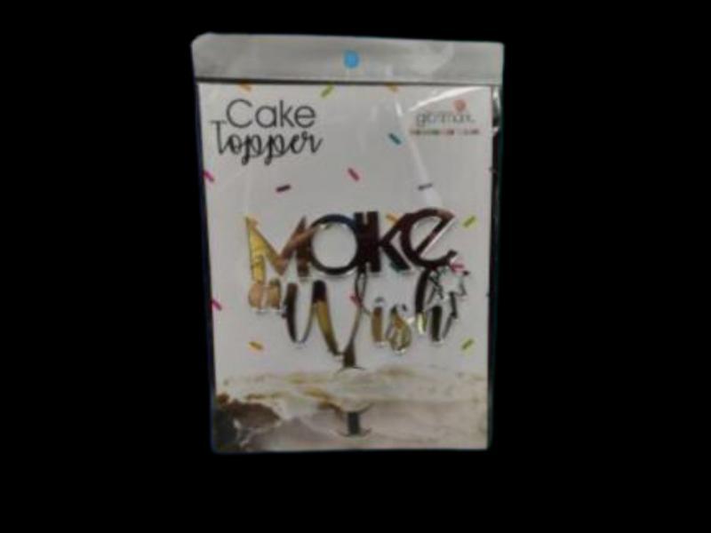 CAKE TOPPERS MAKE A WISH