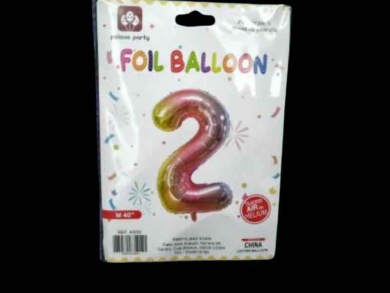 GLOBO #2 MULTICOLOR EL REPOSTERO