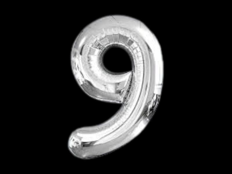 GLOBO #9 PLATA