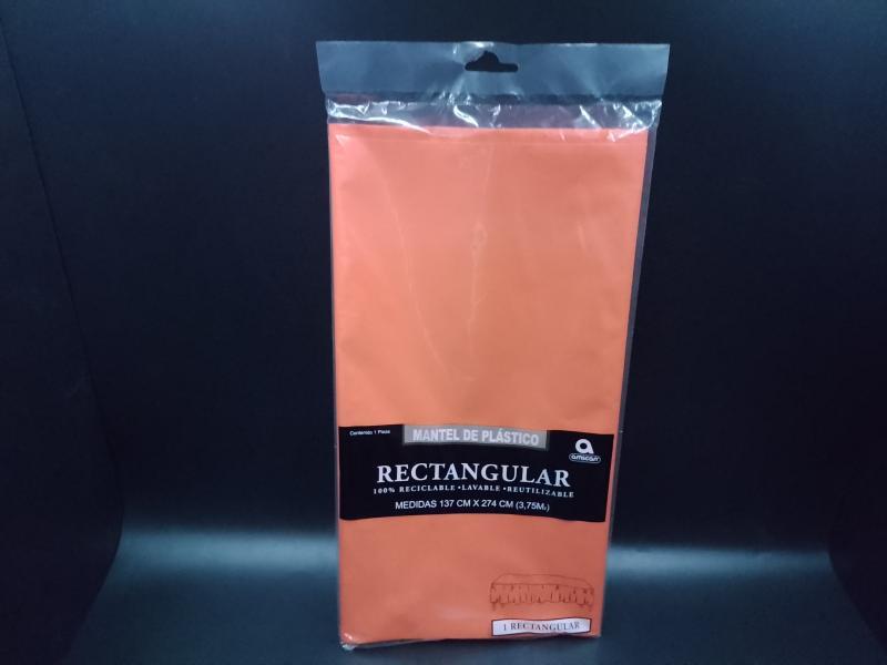 MANTEL RECTANGULAR NARANJA