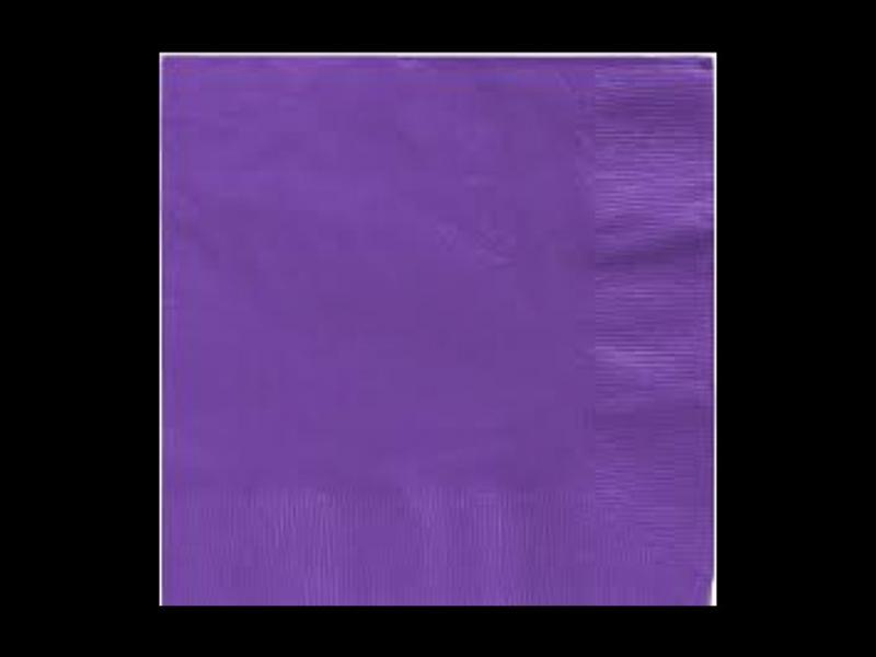 SERVILLETA AMSCAN MORADA GDE