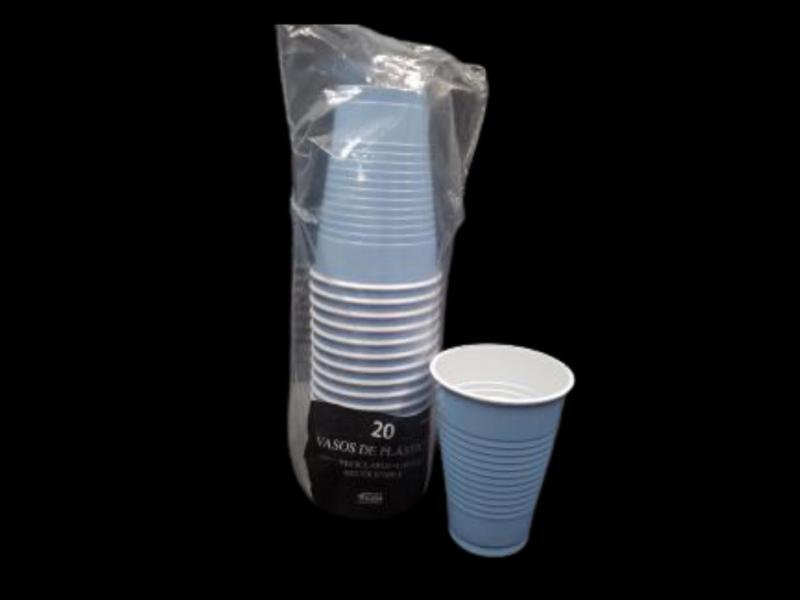 VASO AMSCAN #12 CELESTE