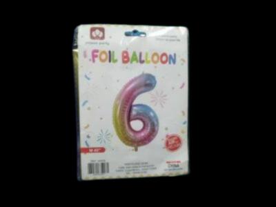 GLOBO #6 MULTICOLOR EL REPOSTERO