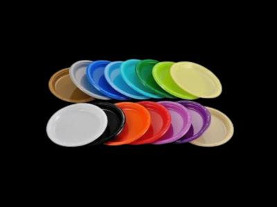 PLATO AMSCAN #9 VARIOS COLORES